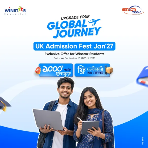 Winstar Students UK Admission Fest Jan'27 Offer