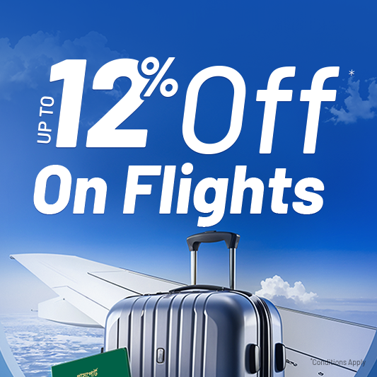 Save up to 12% on flight bookings - sharetrip