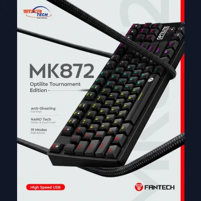 Fantech MK872 Optilite Tournament Edition RGB Mechanical Keyboard
