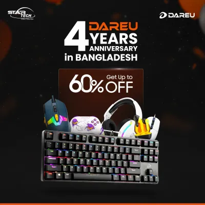 Dareu 4 Years Anniversary Offer!