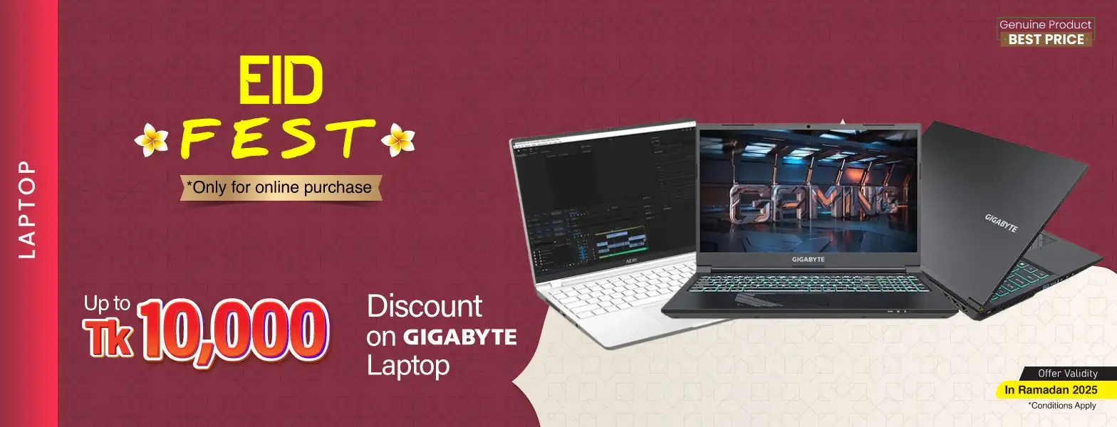 EID offer on Gigabyte Laptop - rayans