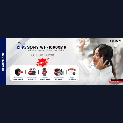 BUY NEW SONY WH-1000XM6 GET Gift Bundle