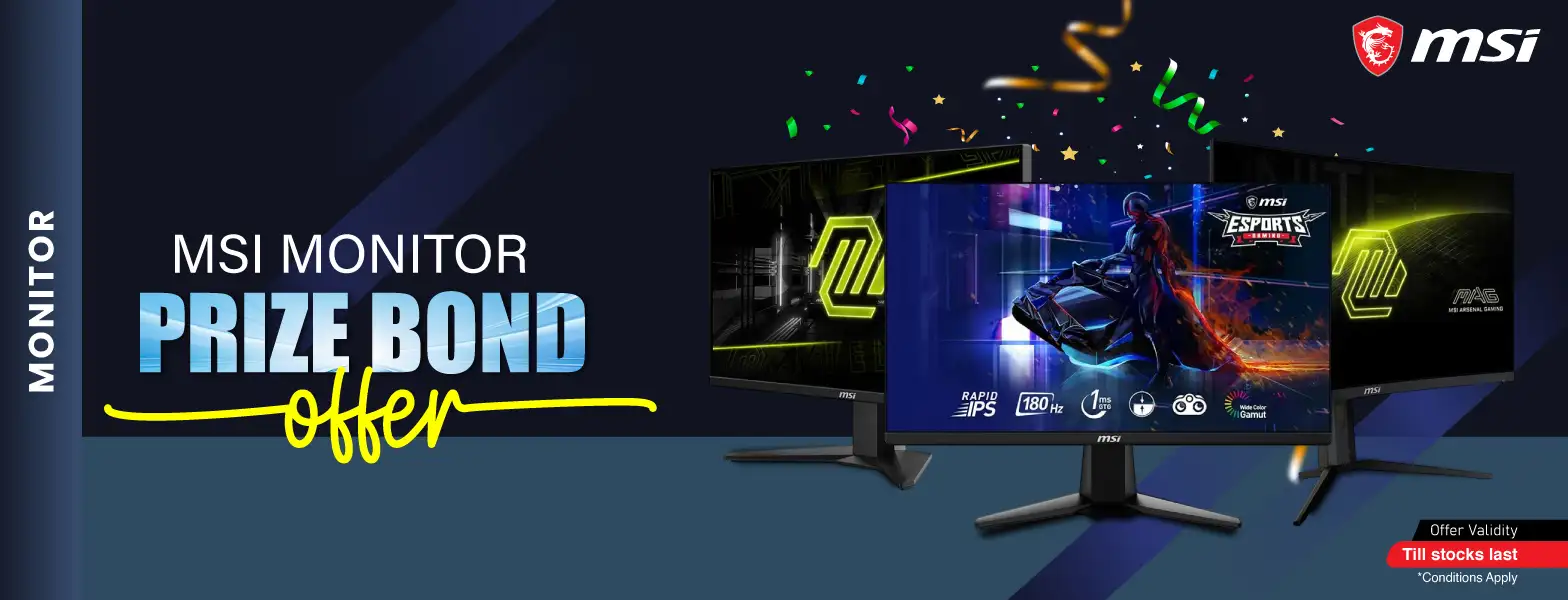 MSI Monitor Prize Bond Offer