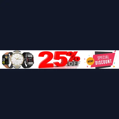 WOW! Special 25% Discount