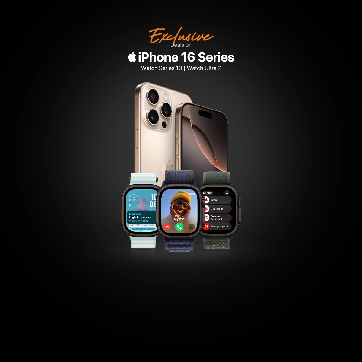 Exclusive Deals on iPhone 16 series