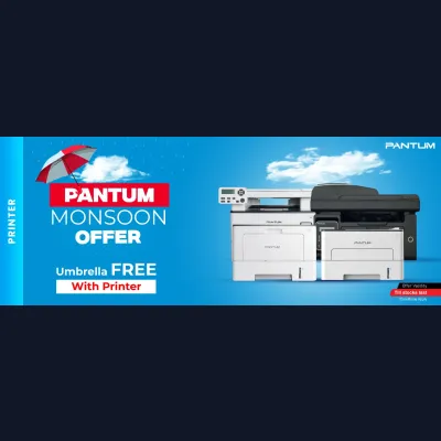Exclusive Offer! Get Umbrella FREE With Pantum Printer at Ryans Computers