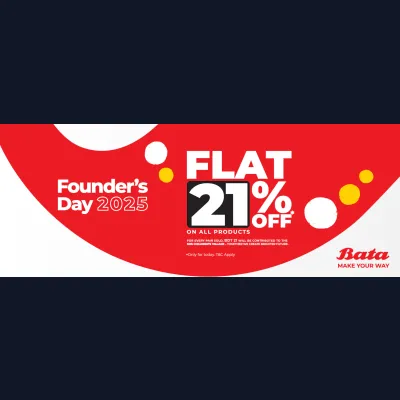 FLAT 21% OFF ON ALL PRODUCTS
