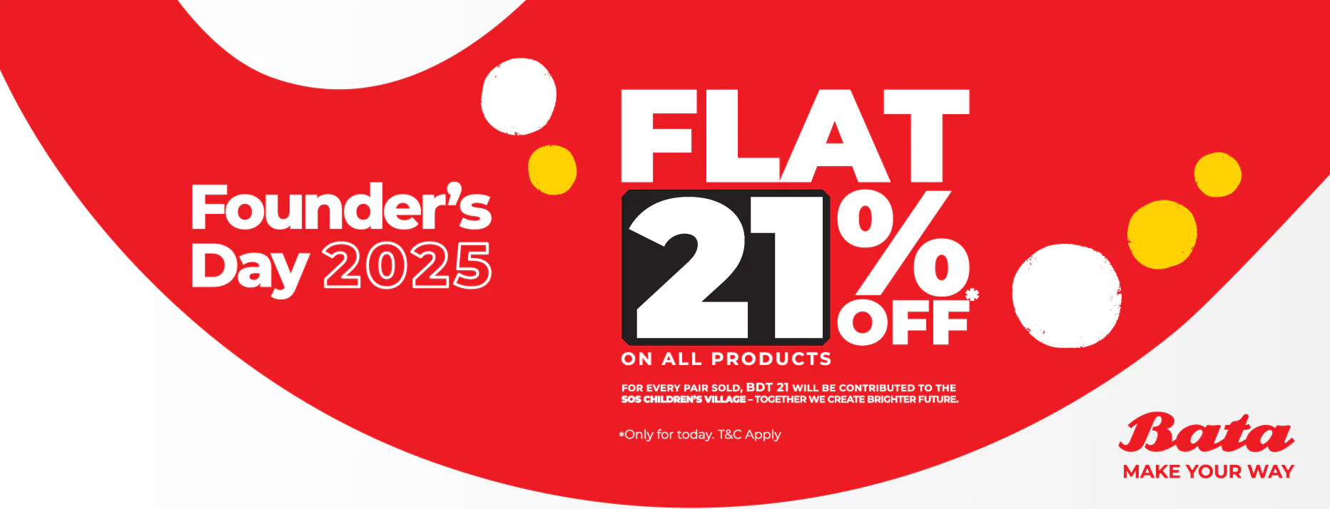 FLAT 21% OFF ON ALL PRODUCTS