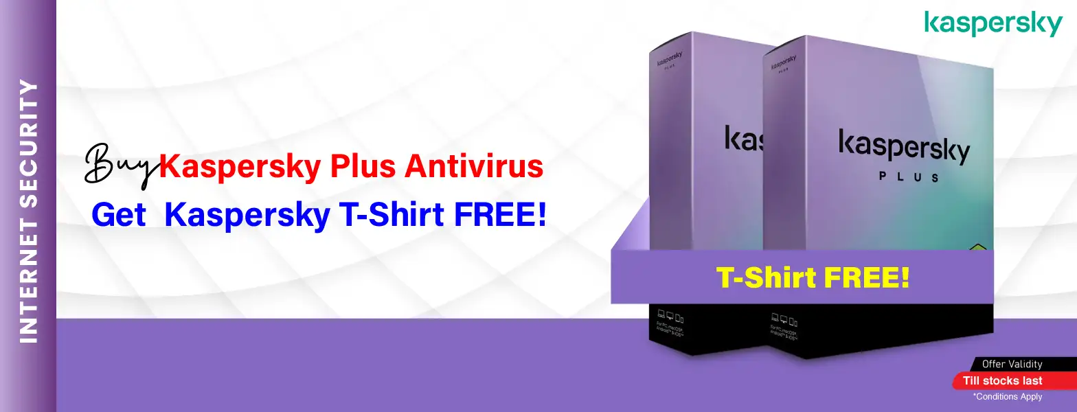 Kaspersky Antivirus Free T-shirt Offer