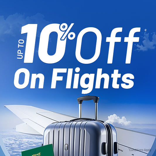 Special discount on City Bank, EBL, MTB, StanChart card and bKash for flights