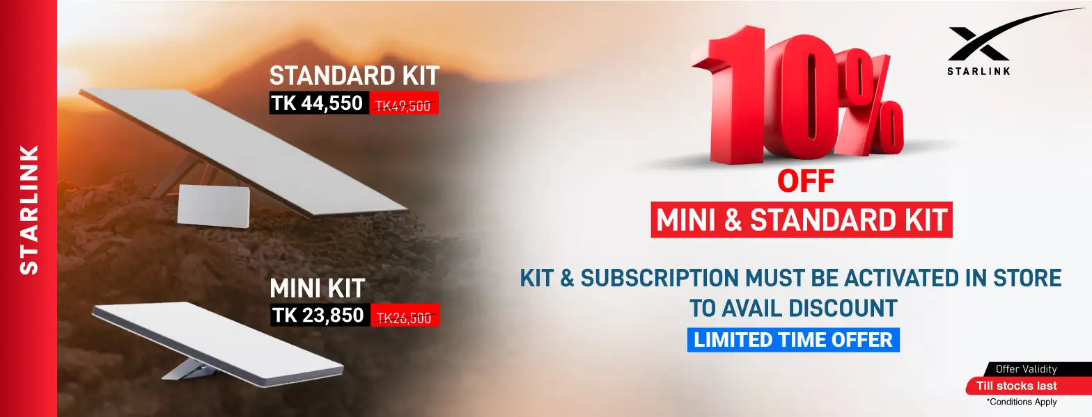 Starlink Mini and Standard Kit Offer