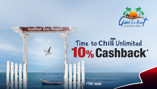 10% Cashback at Godhuli Eco Resort