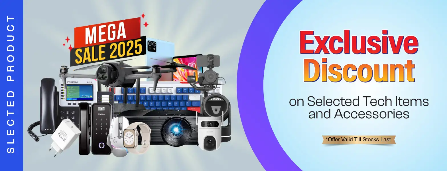Mega Sale 2025 On Selected Tech Items and Accessories 